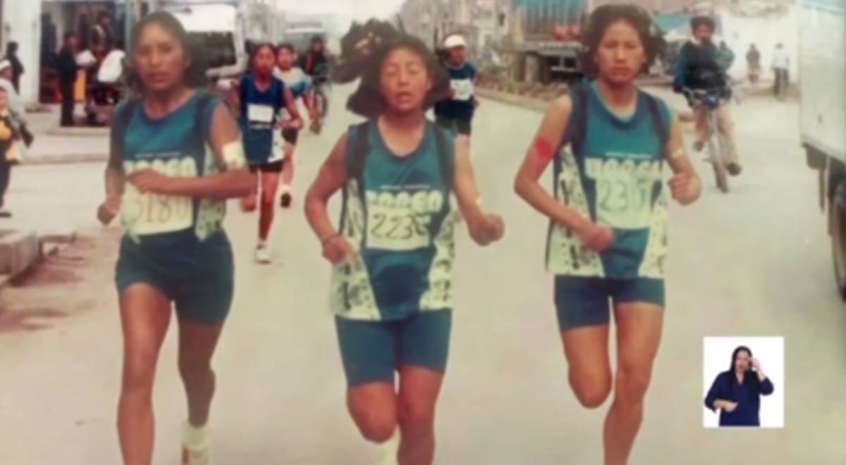 Inés Melchor en plena competencia en su etapa escolar. Inés Melchor en plena competencia en su etapa escolar.