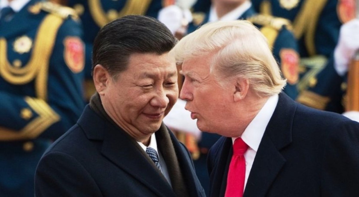 <em>Presidente de China Xi Jinping y presidente de Estados Unidos Donald Trump</em> <em>Presidente de China Xi Jinping y presidente de Estados Unidos Donald Trump</em>