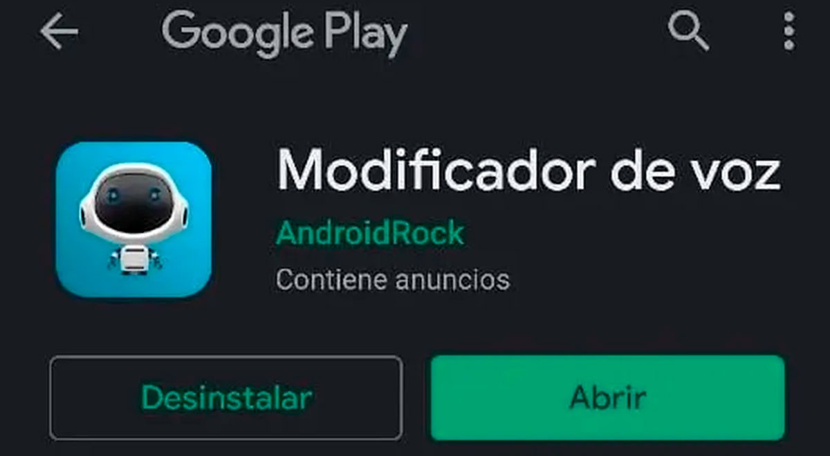 Esta aplicación es la que debes utilizar para modificar tu voz 