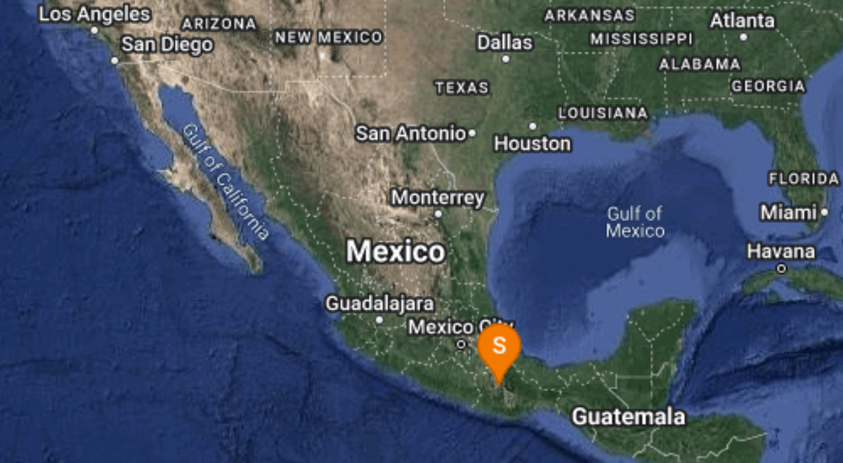Reportan sismo en Oaxaca.