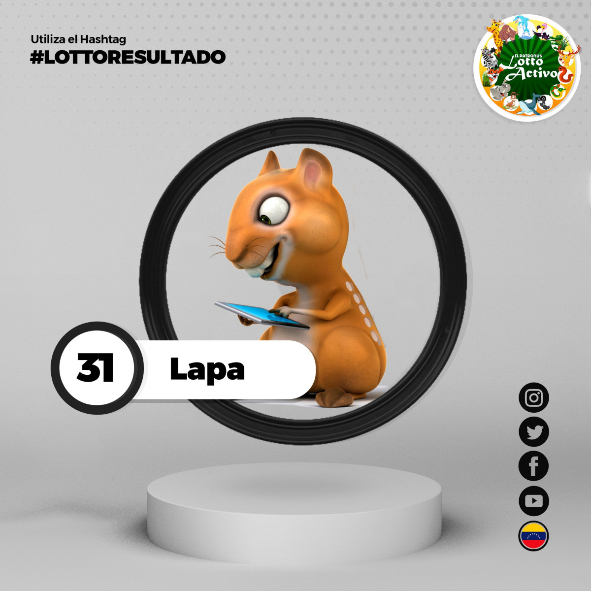 Foto: Lotto Activo/Twitter