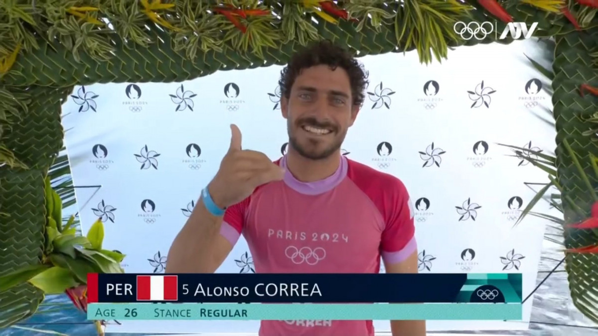 Alonso Correa participaen la primera ronda en el heat 3.