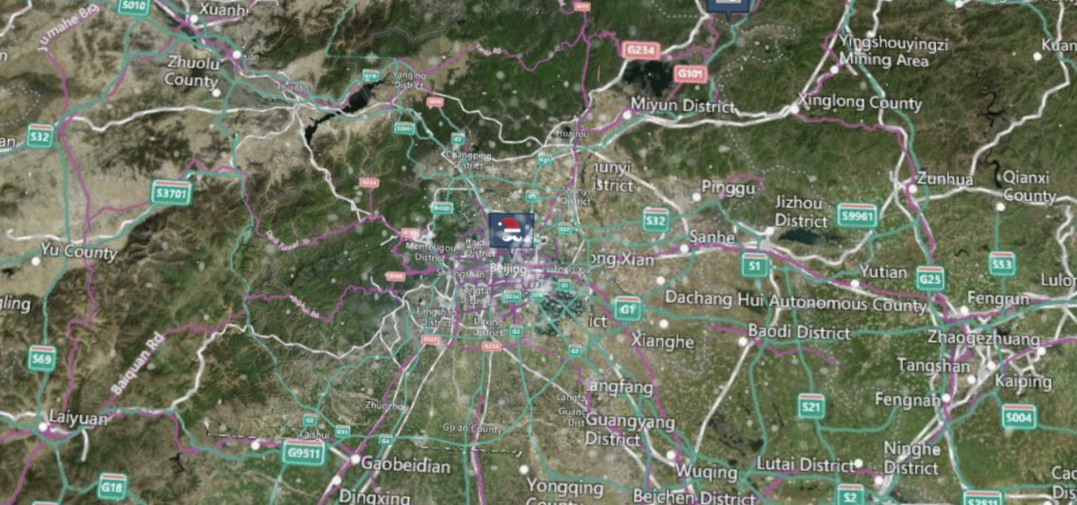 Santa Claus llega a China