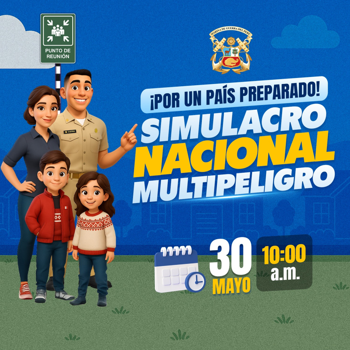 Simulacro nacional multipeligro
