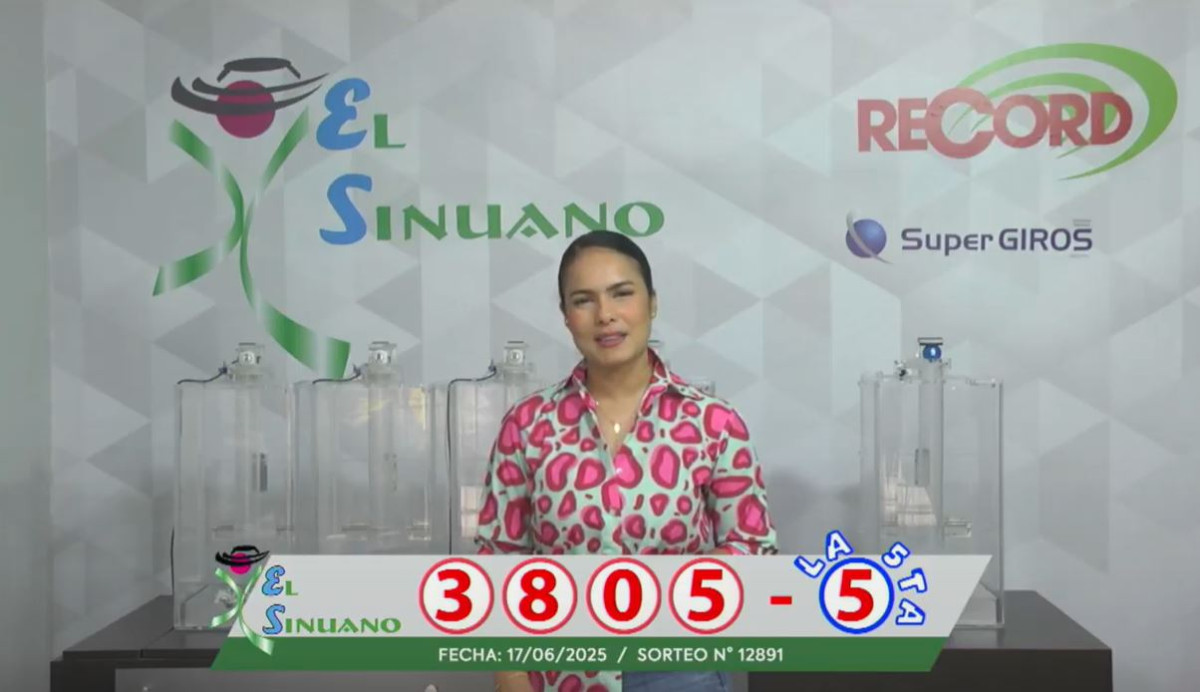 Resultados del Sinuano Día.