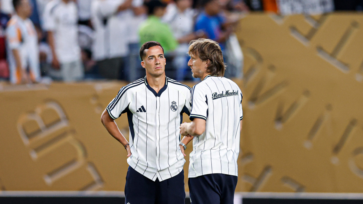 Real Madrid ya está en el estadio para enfrentarse a Red Bull Salzburg.