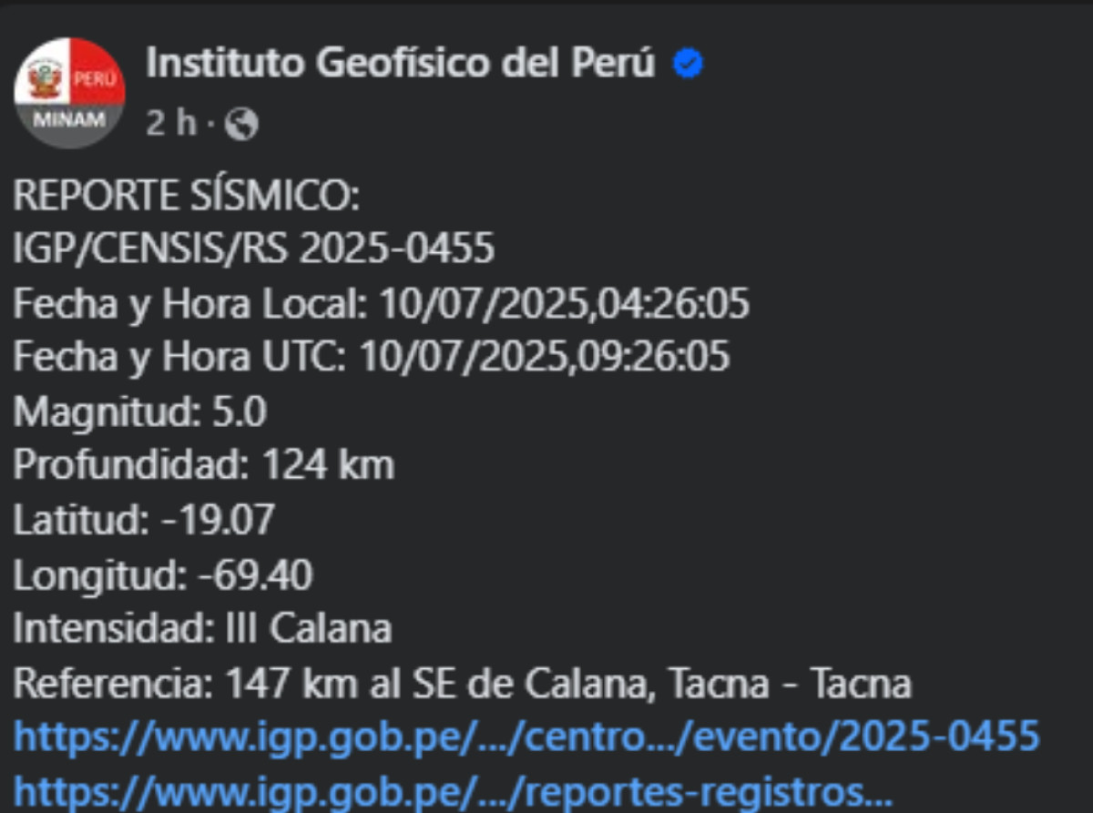 Instituto Geofísico del Perú