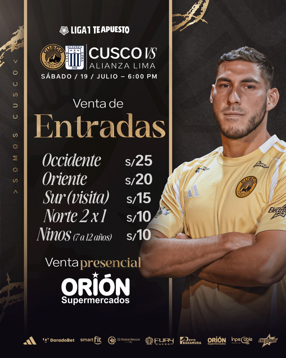 Cusco FC vs Alianza Lima