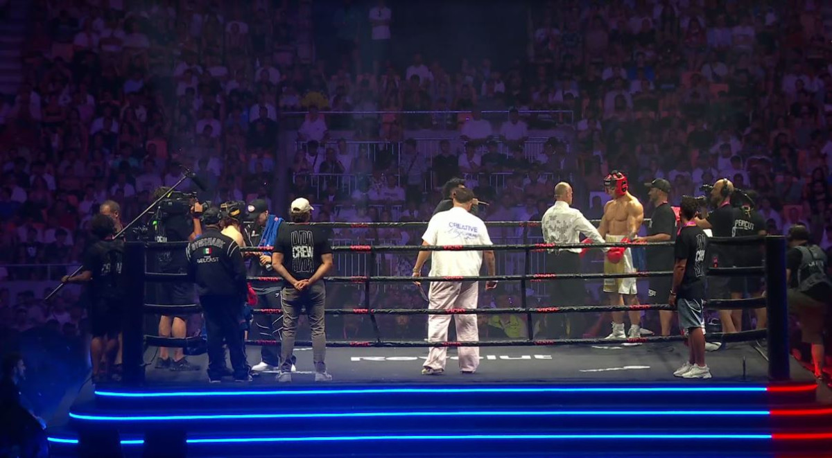 La pelea está por comenzar.