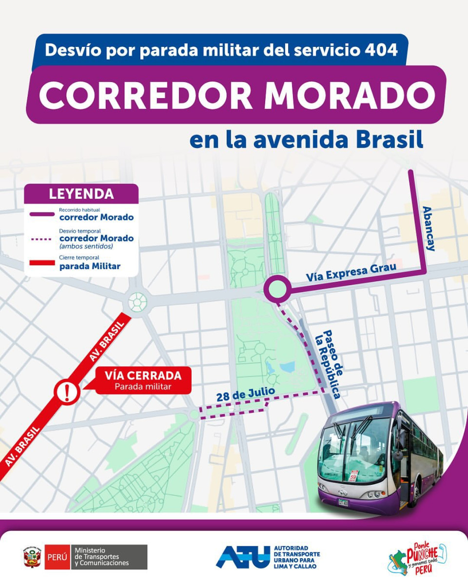 Corredor Morado