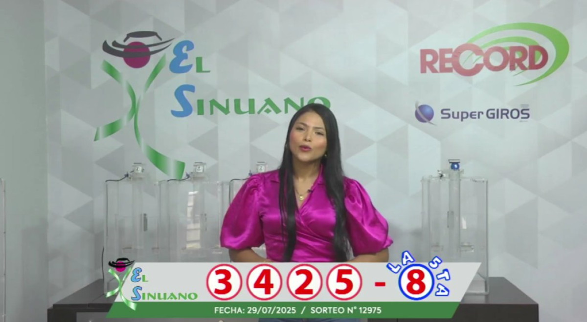 Resultados del Sinuano Día.