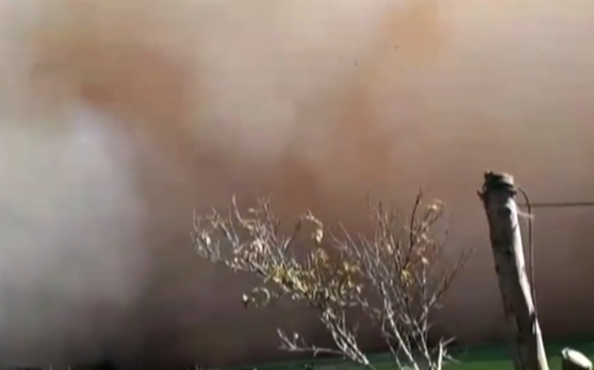 Tormenta de arena Arequipa.