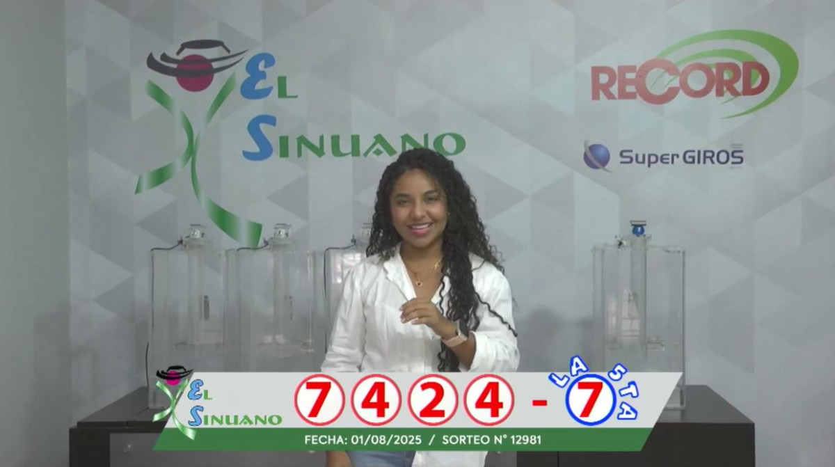 Resultados del Sinuano Día.