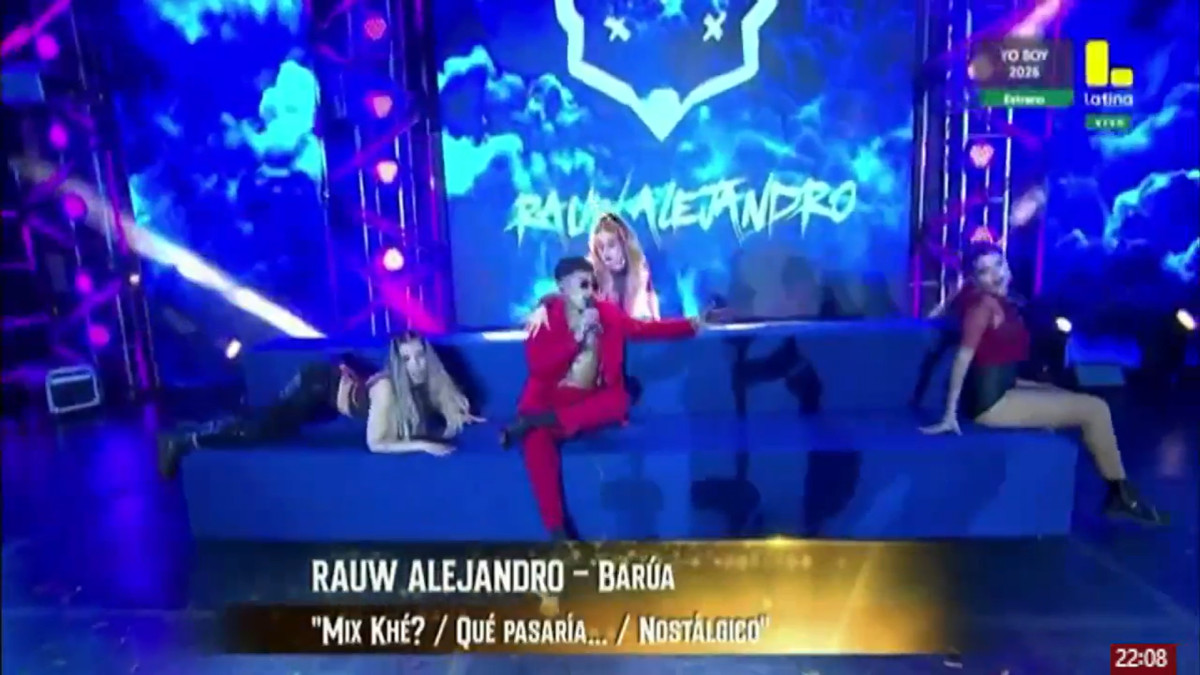 Imitador de Rauw Alejandro
