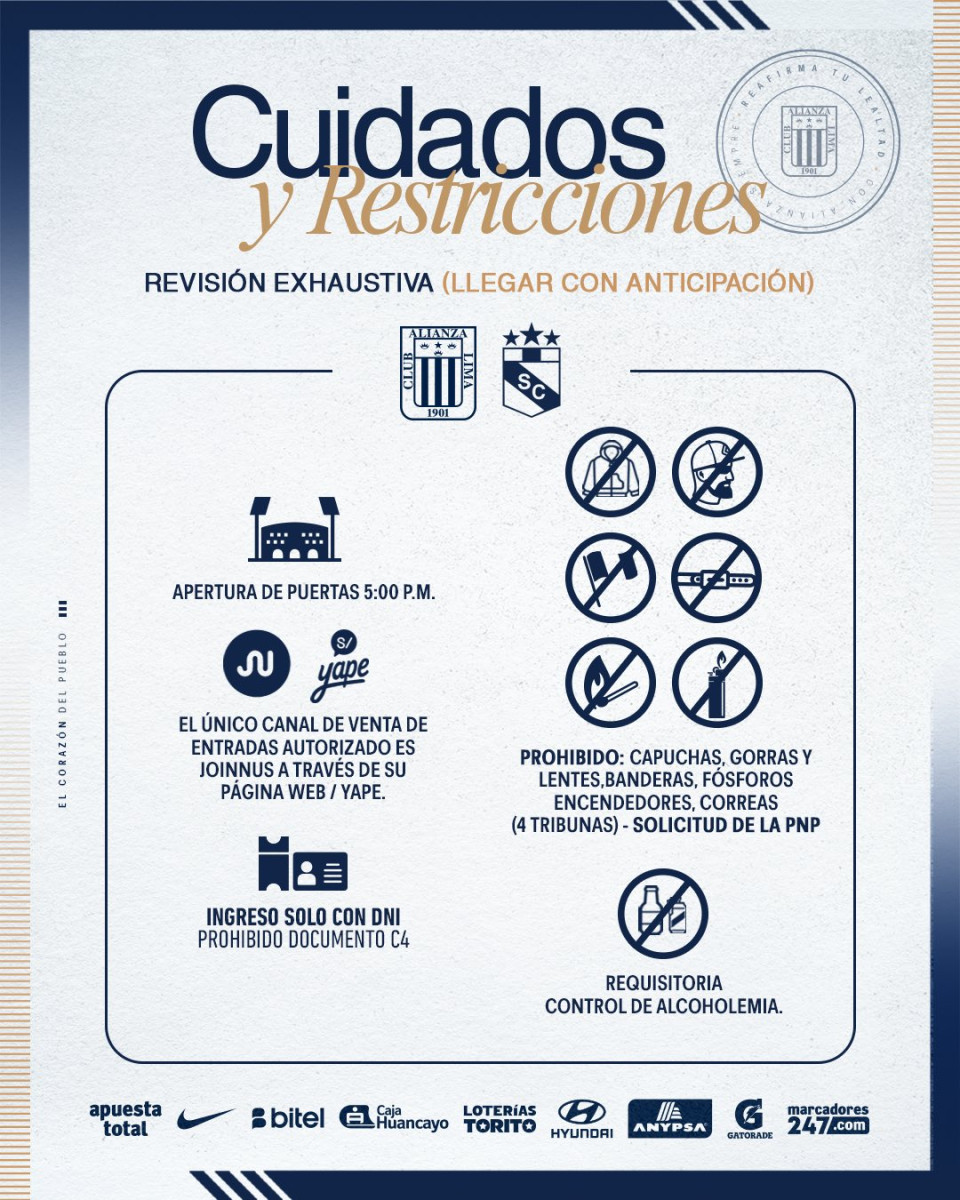 Alianza Lima vs Cristal
