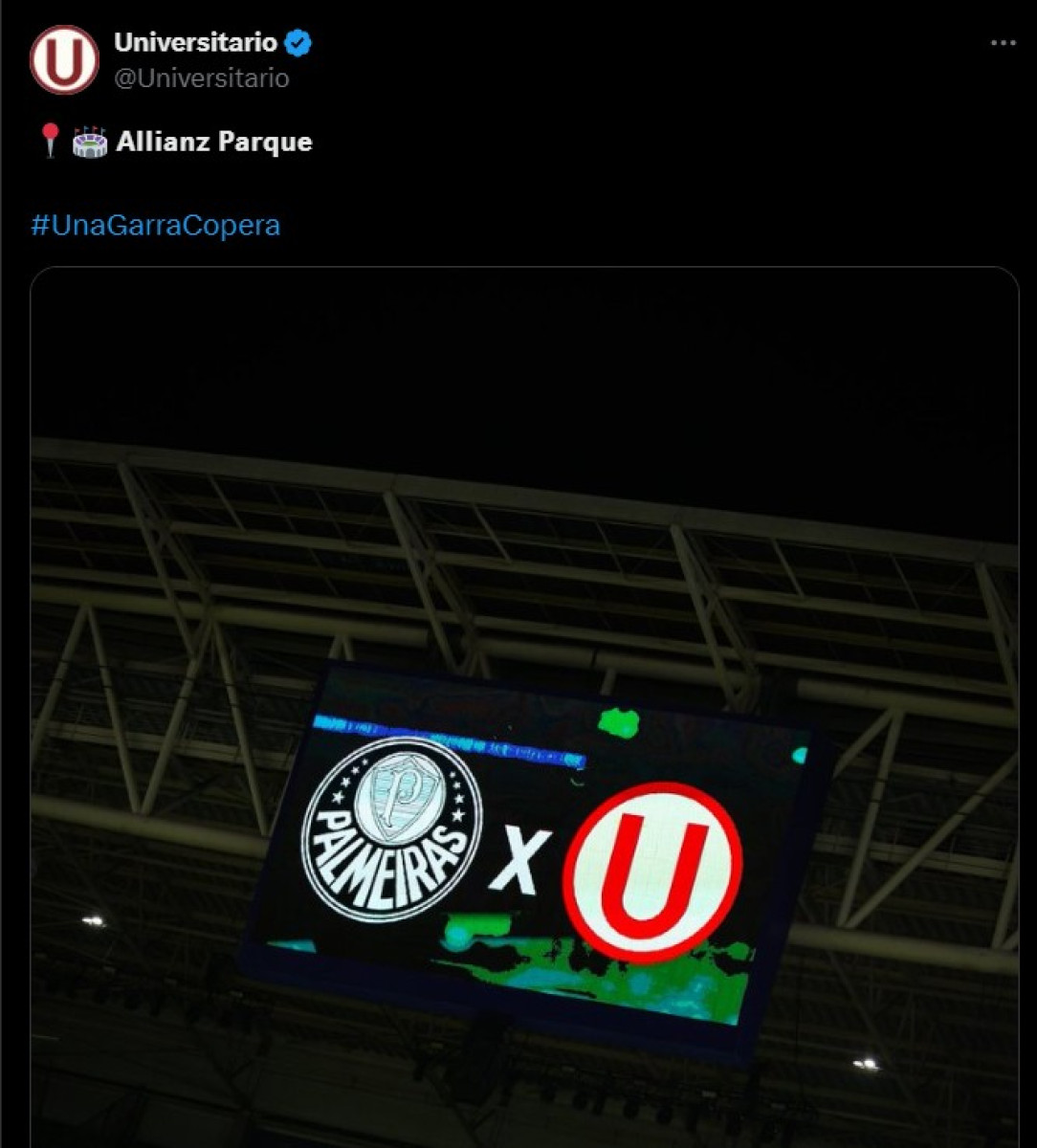 Universitario vs Palmeiras
