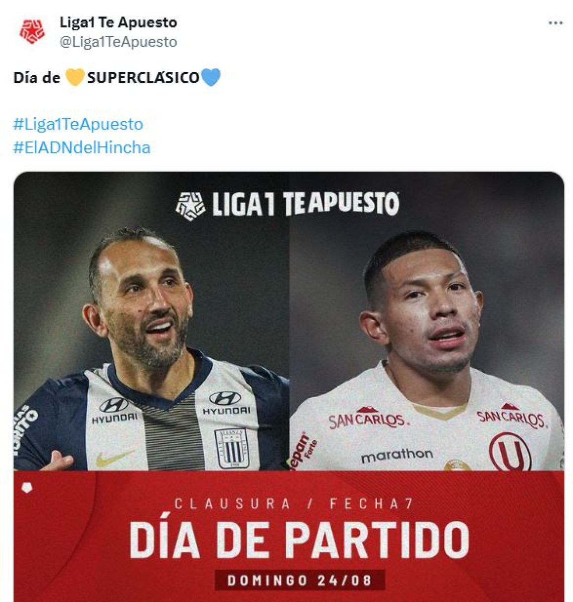 Universitario vs Alianza Lima