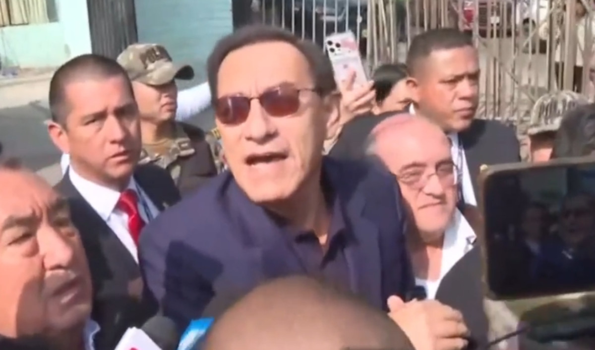 Martín Vizcarra salió del penal de Barbadillo tras fallo del Poder Judicial. 