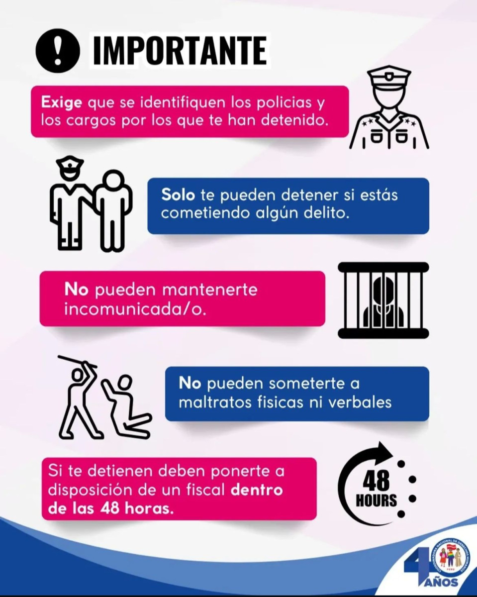 Comunicado de la CNDDHH