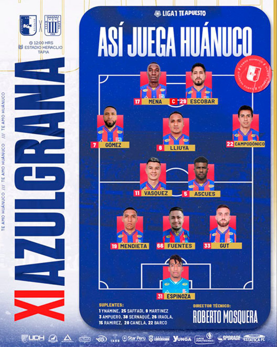 Alianza Lima vs Alianza Universidad