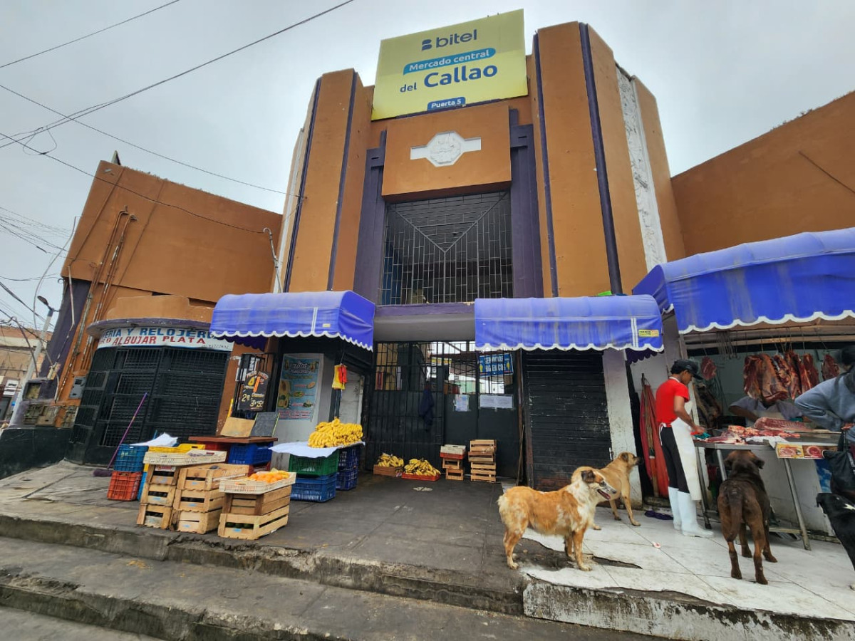 Mercado Central del Callao permanece cerrado tras anuncio del Paro Nacional. Foto: Melissa Landa / LR