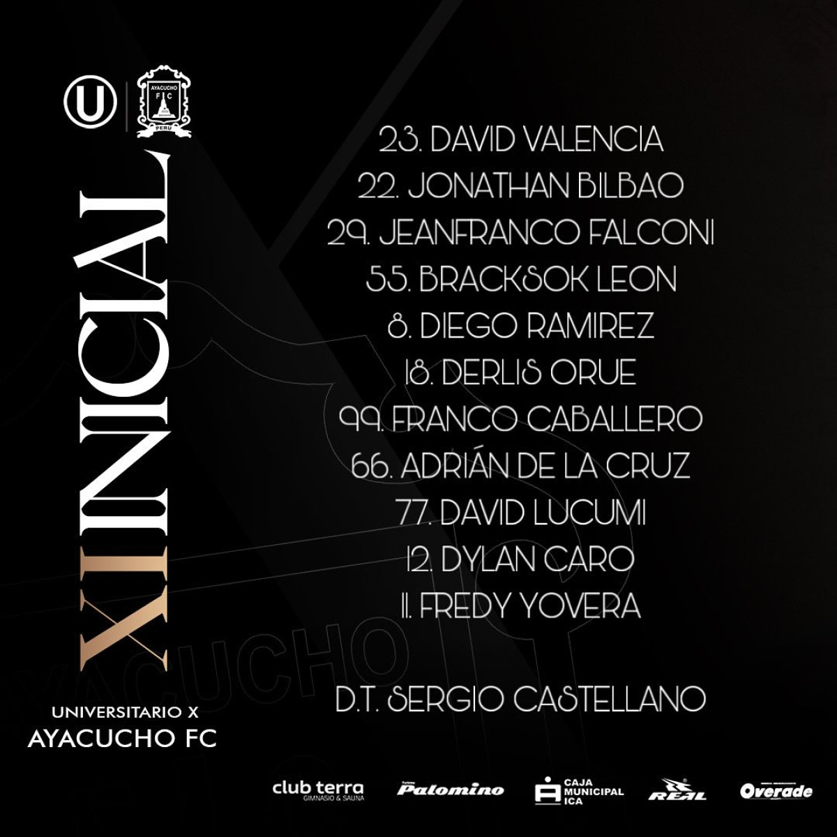 Alineación Ayacucho FC