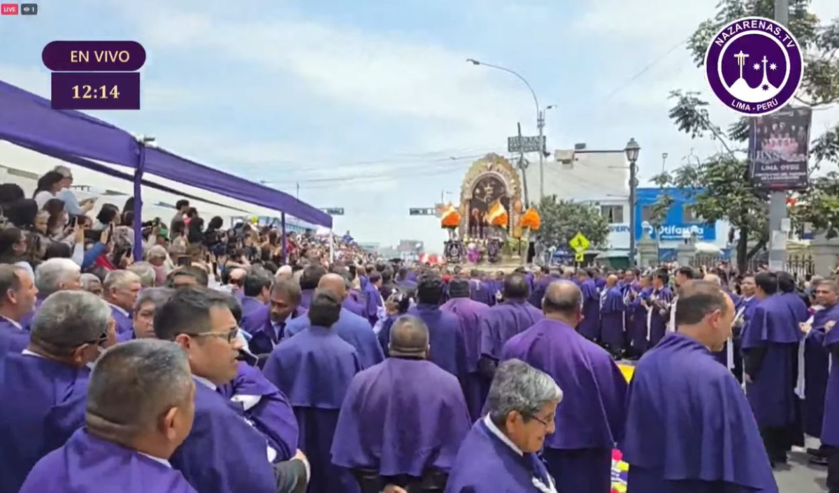 Procesión del Señor de los Milagros.
