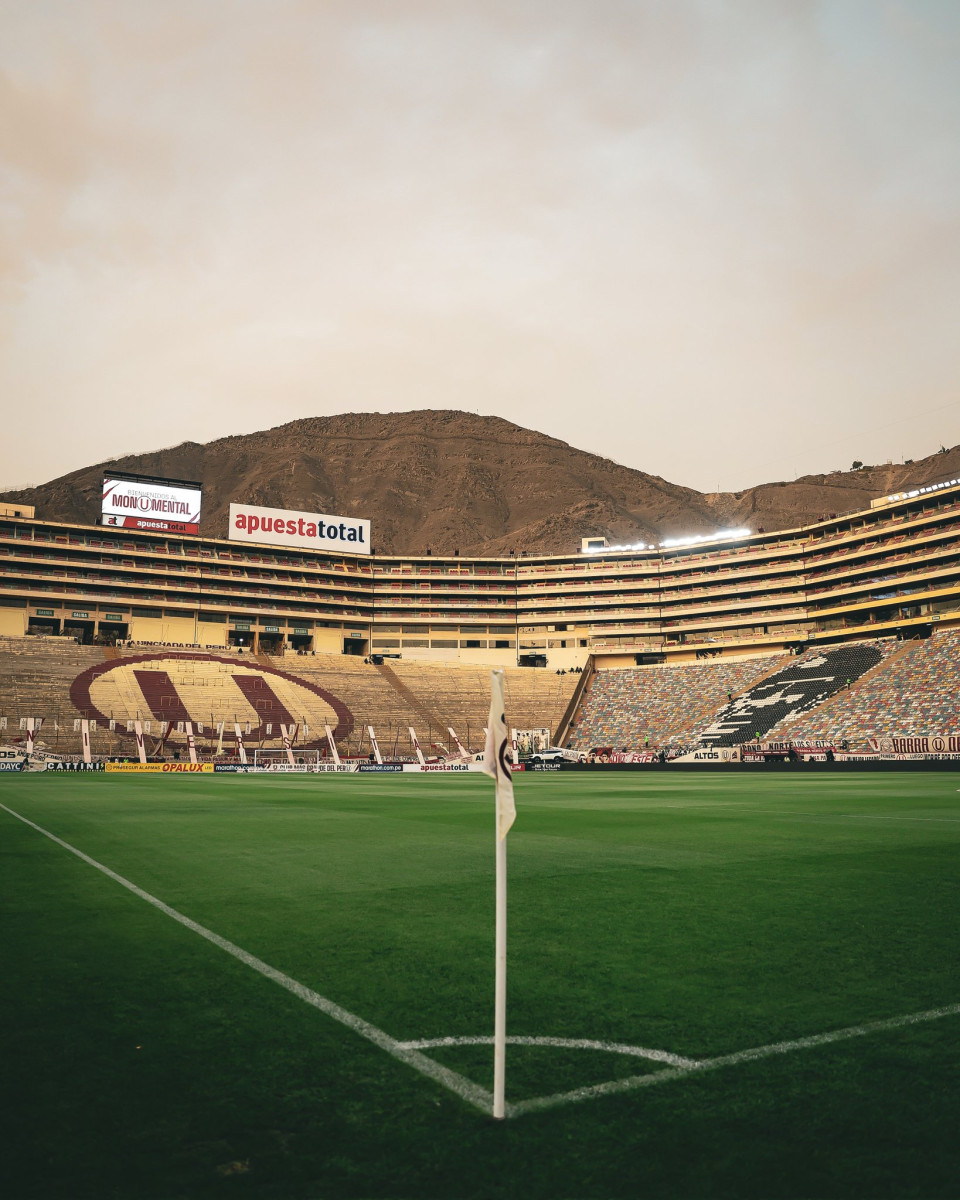 Así luce el Estadio Monumental previo al partido entre Universitario vs. Deportivo Garcilaso.