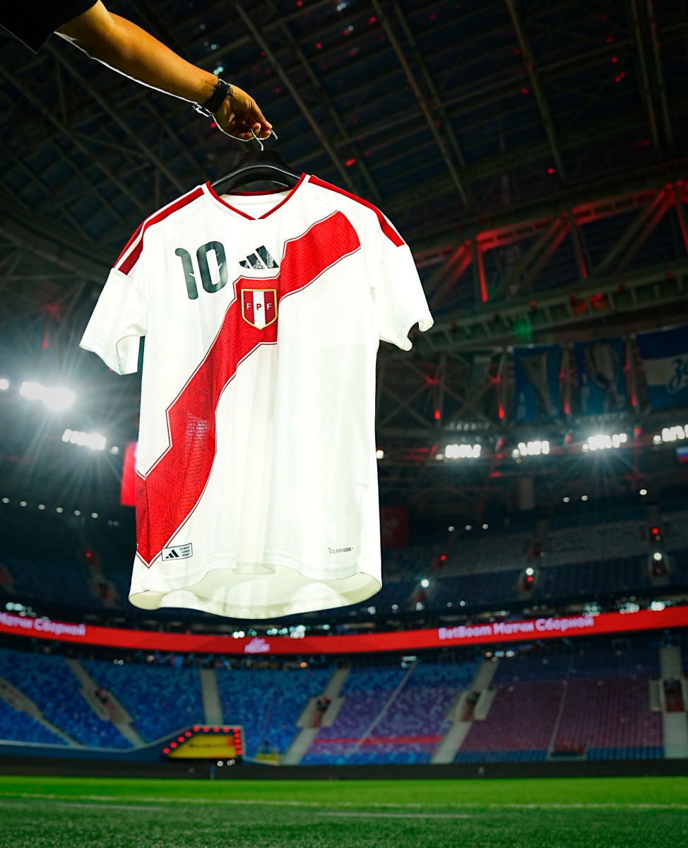 Nueva camiseta de Perú