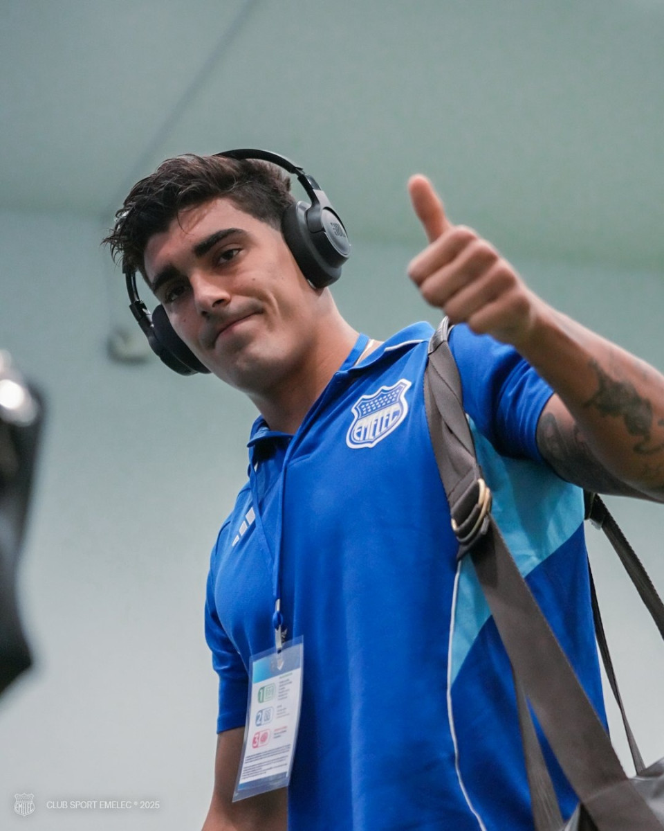 Emelec ya está en el estadio para enfrentarse a Liga de Quito.