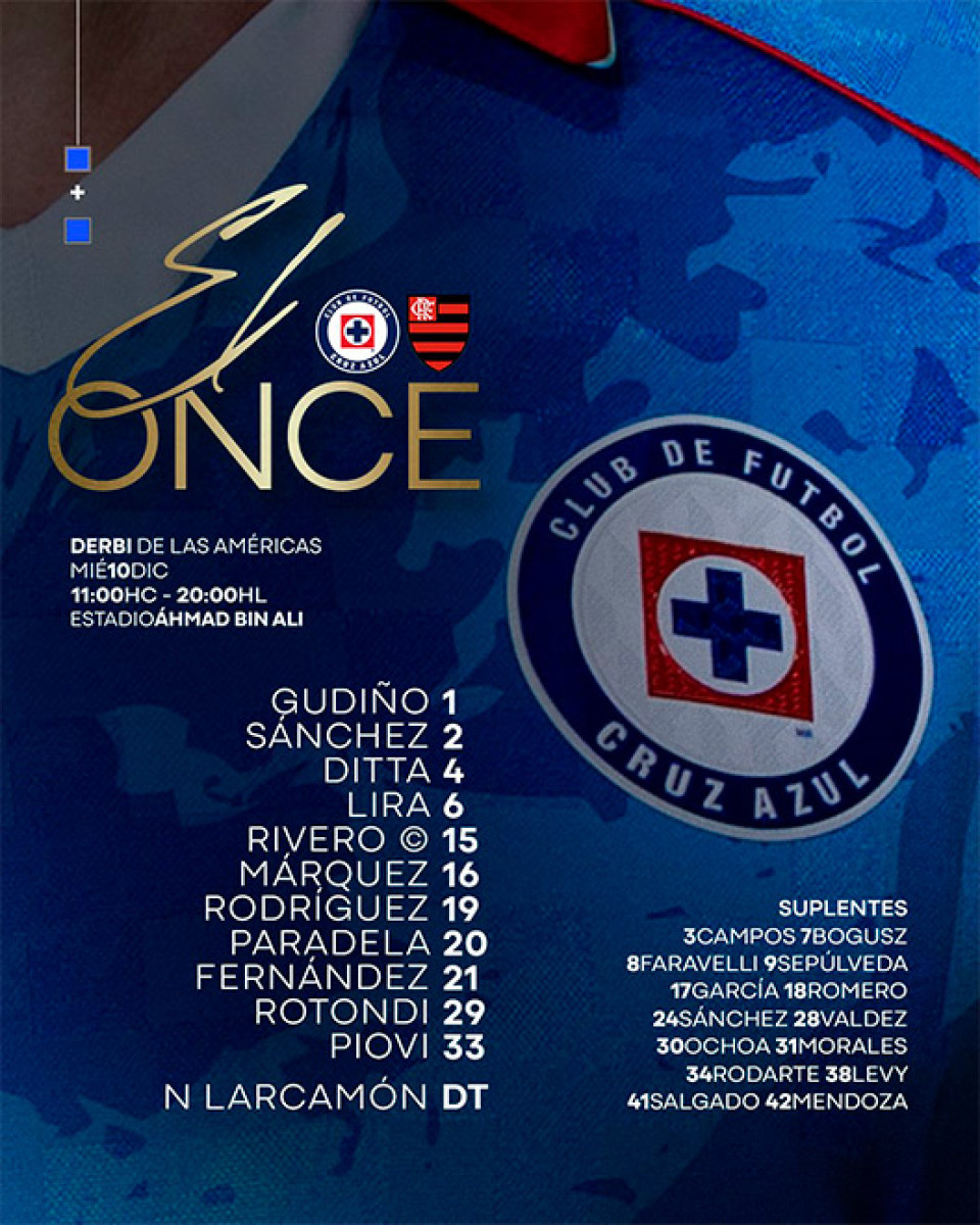 Cruz Azul vs Flamengo
