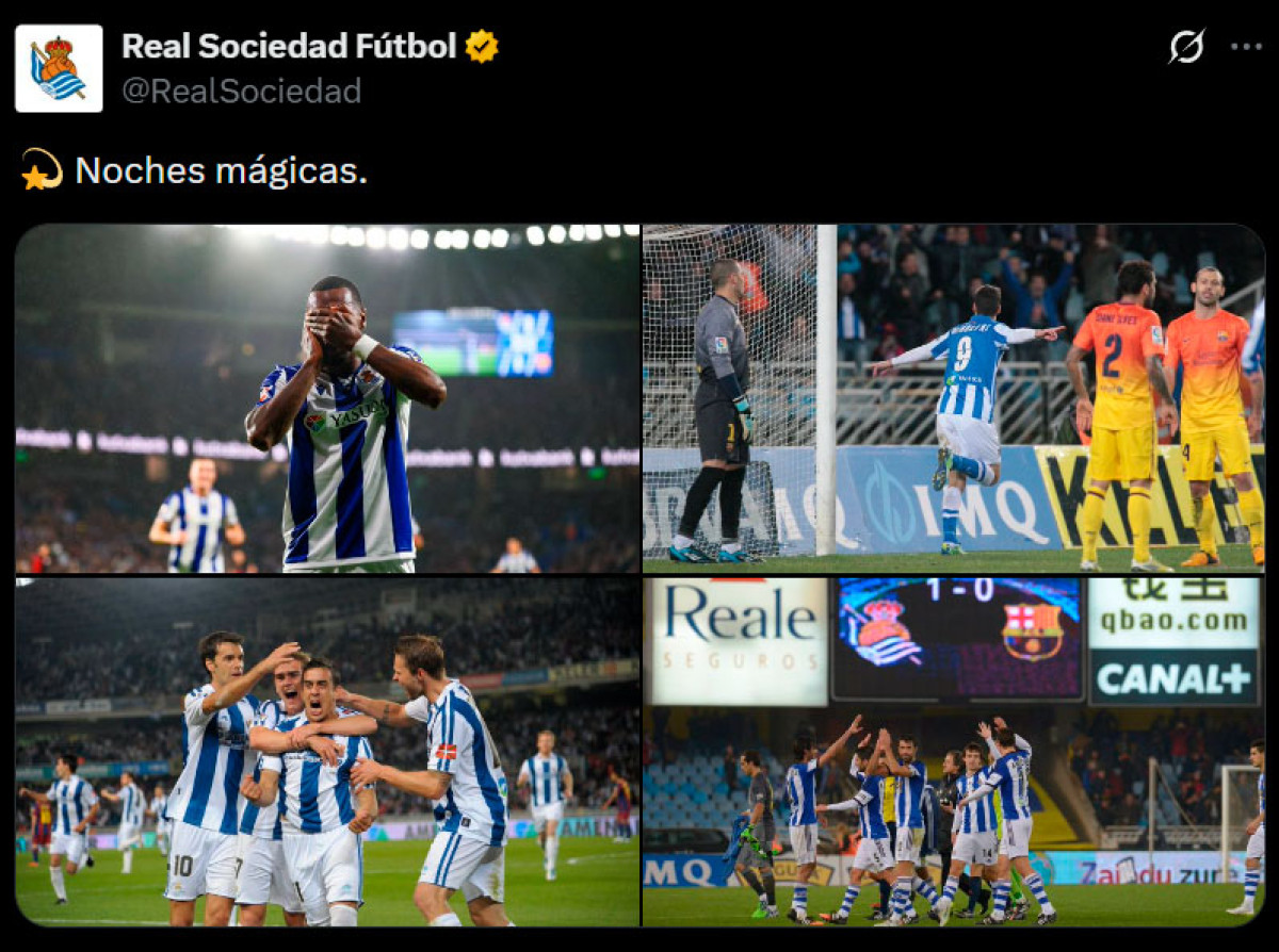 Real Sociedad vs Barcelona
