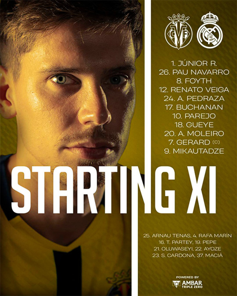 Villareal vs Real Madrid