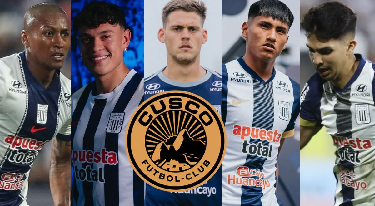 Bajas de Alianza Lima vs Cusco FC