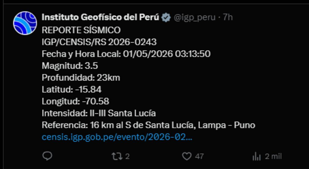 sismos