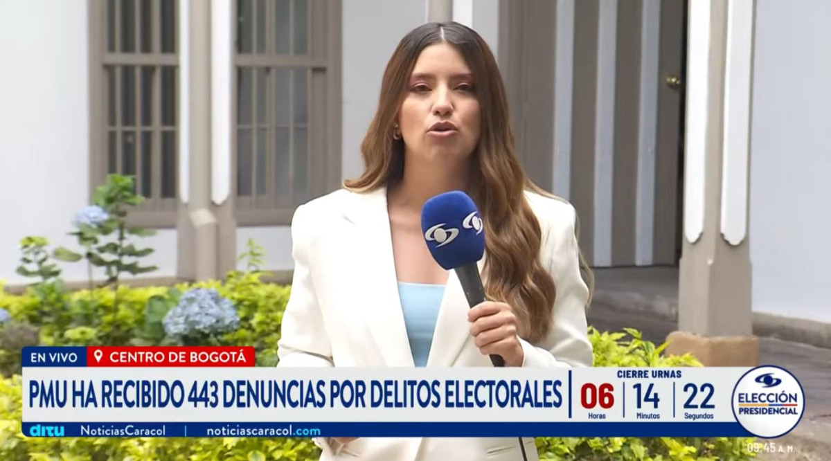 443 denuncias en medio de jornada electoral en Colombia. Foto. Captura de YouTube.