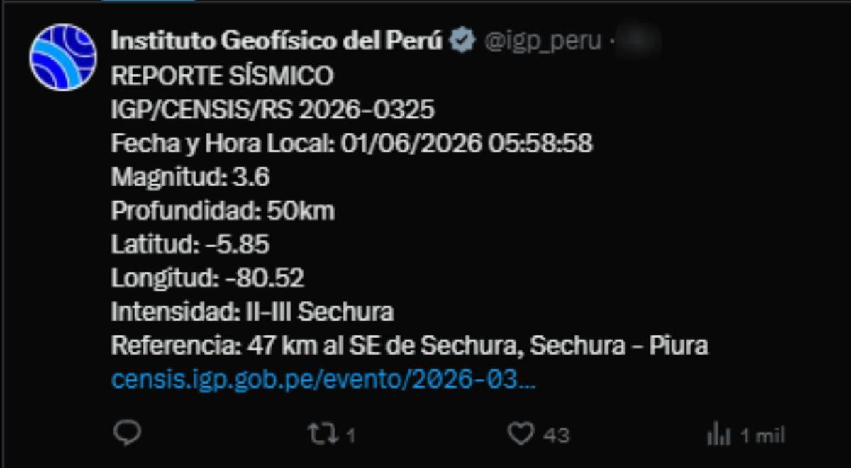 temblor