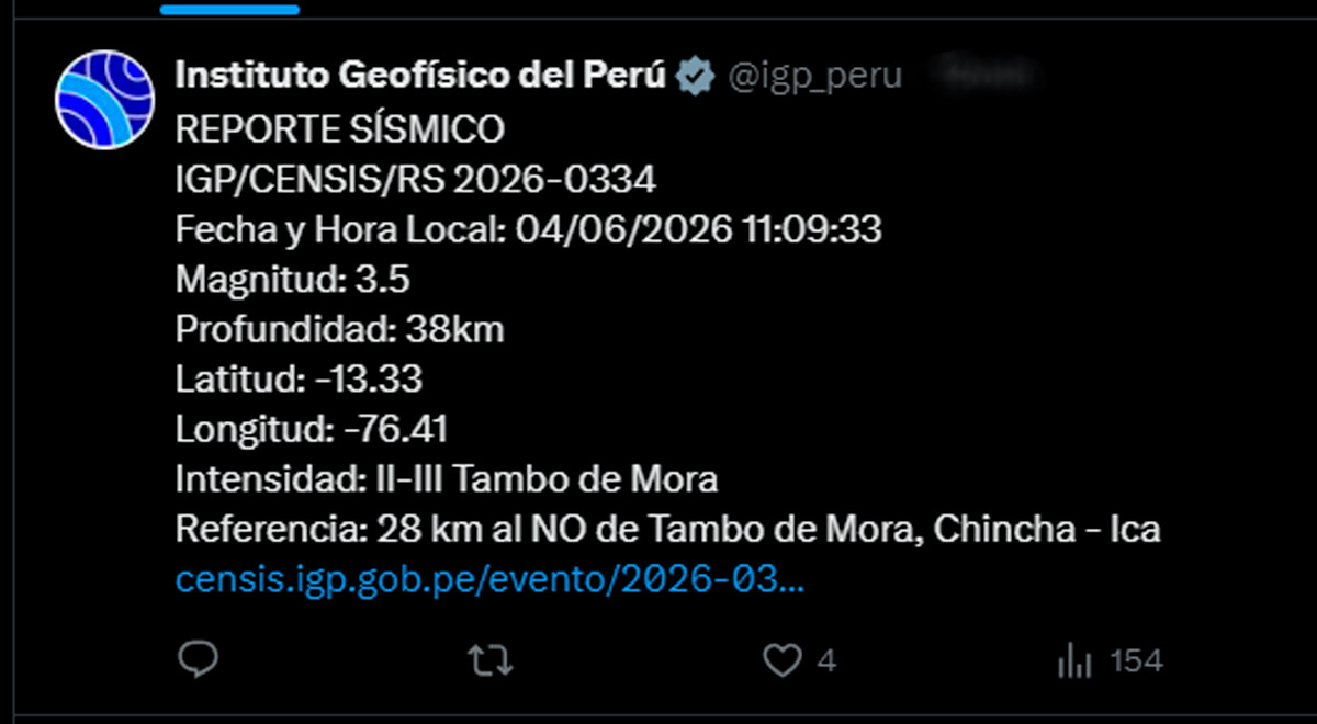 temblor