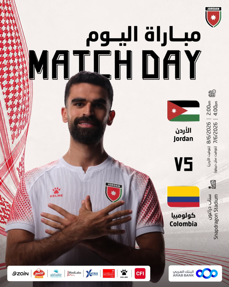 Colombia vs Jordania