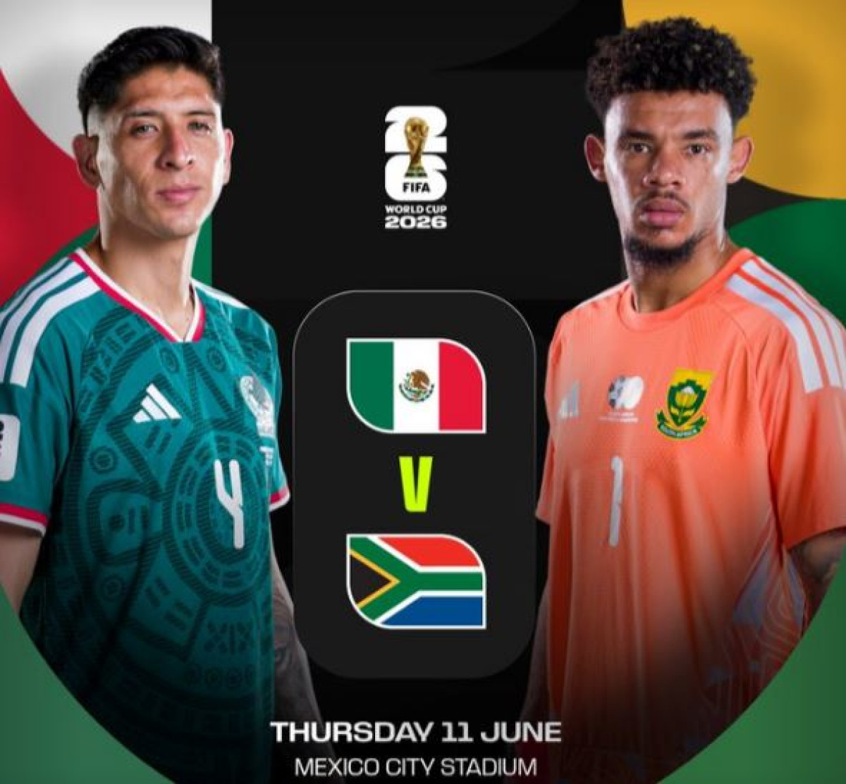 México vs Sudáfrica