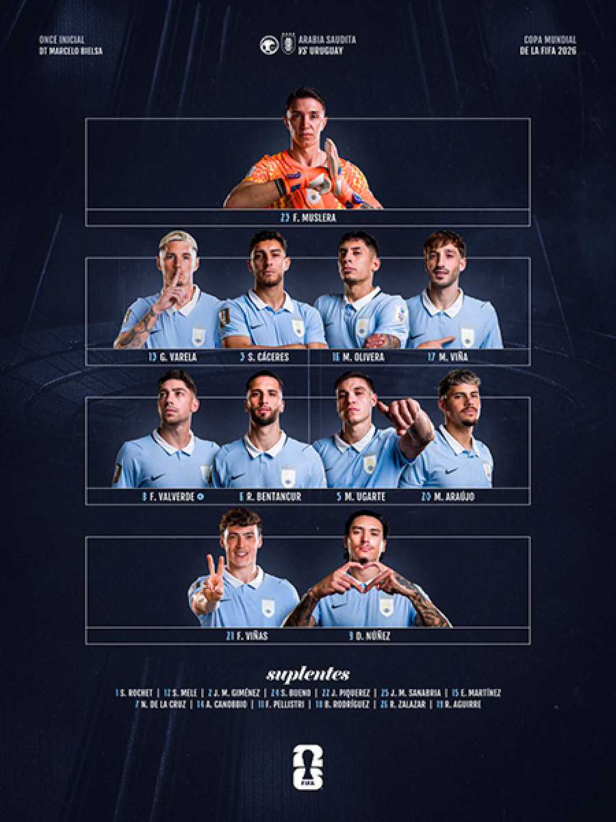 Uruguay vs Arabia Saudita
