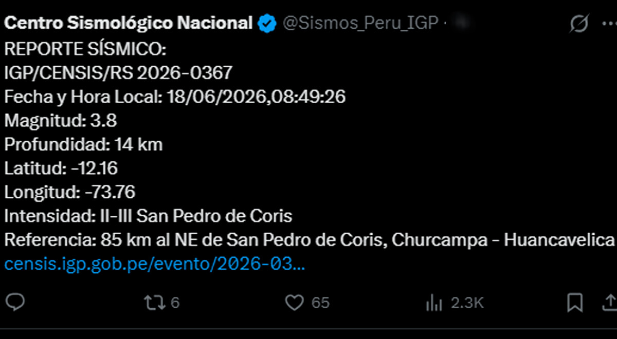 temblor