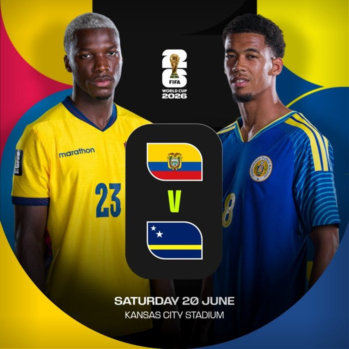 Ecuador vs Curazao