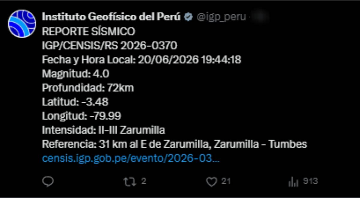 temblor