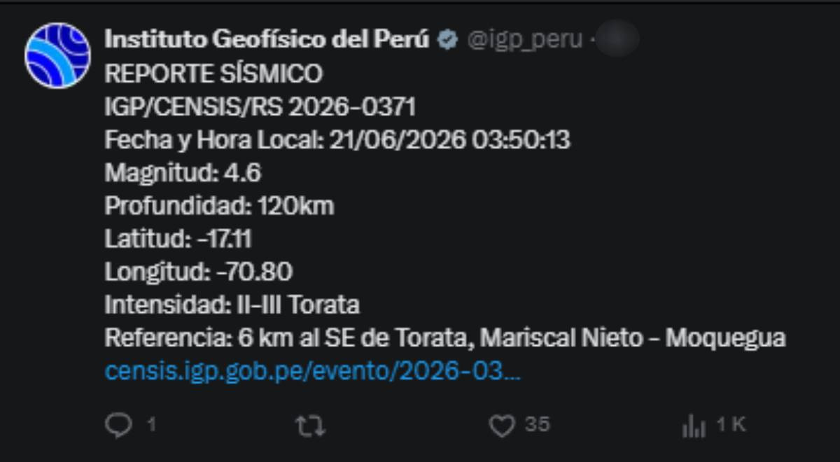 temblor