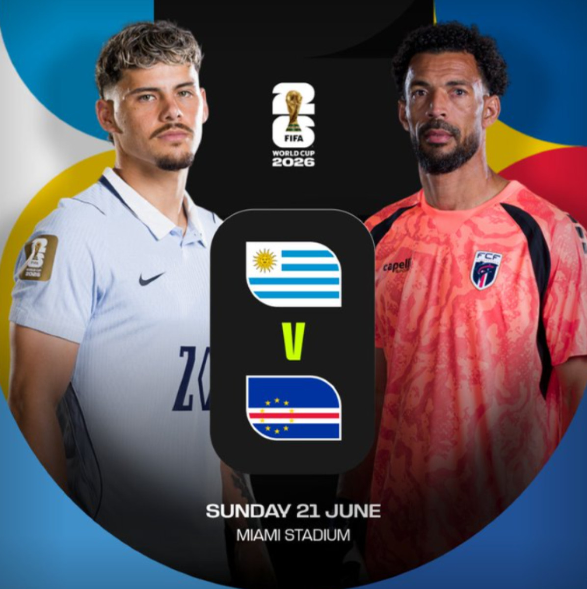 Uruguay vs Cabo Verde por el Mundial 2026