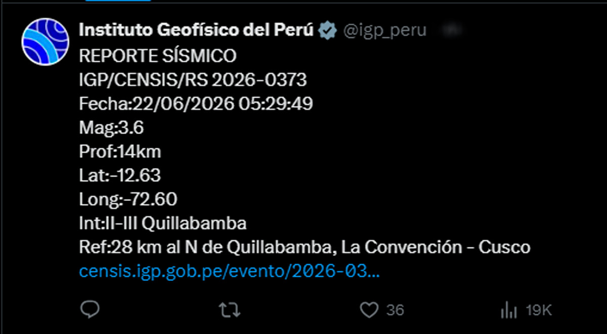 temblor