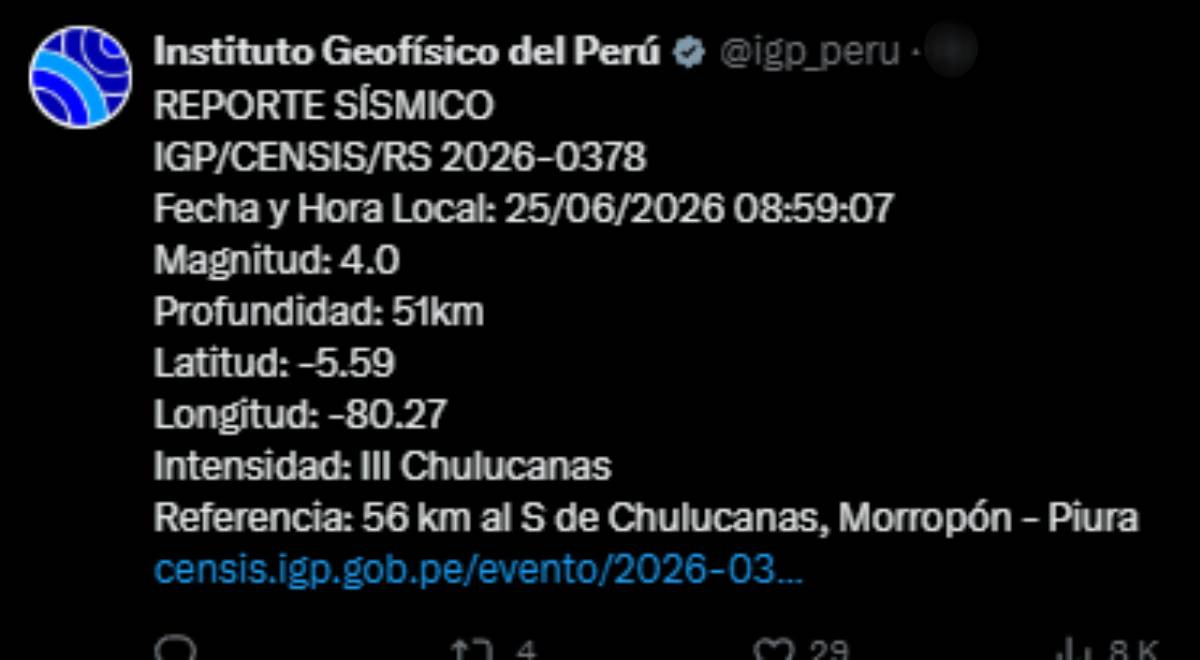 temblor