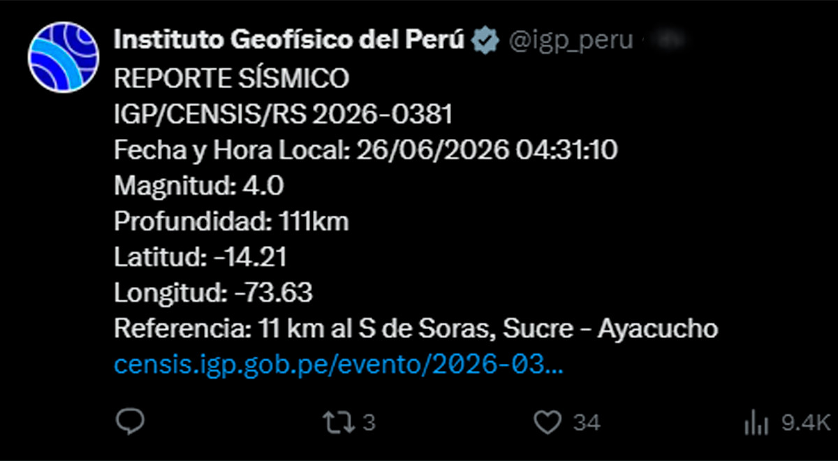 temblor