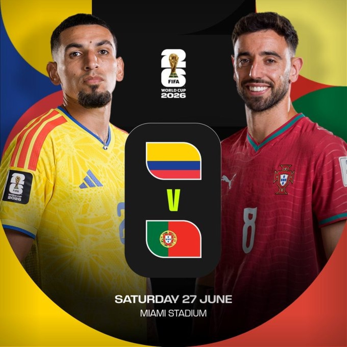 Colombia vs Portugal